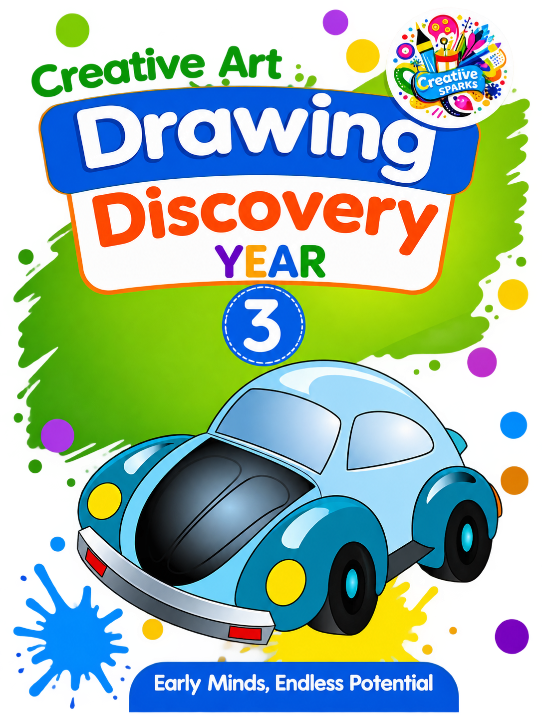CREATIVE ART DRAWING DISCOVERY- YEAR 3 cover