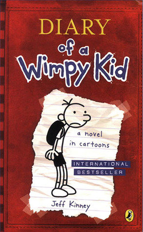 DIARY OF A WIMPY KID #1 cover