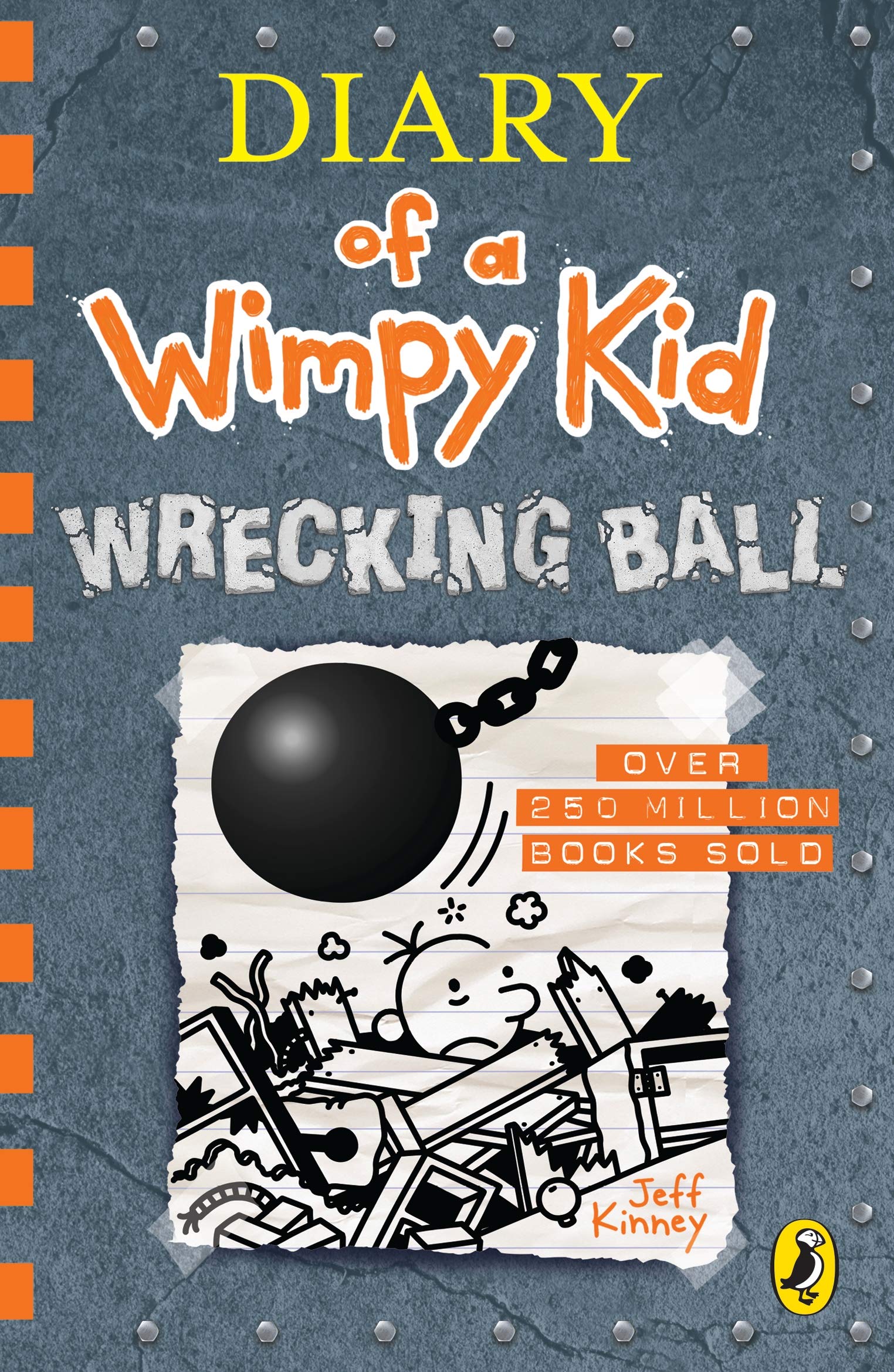DIARY OF A WIMPY KID: WRECKING BALL cover