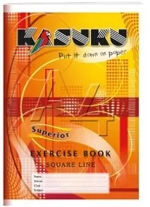 A4 EXE BK 80PG SQUARE LINE 2+1 KASUKU cover