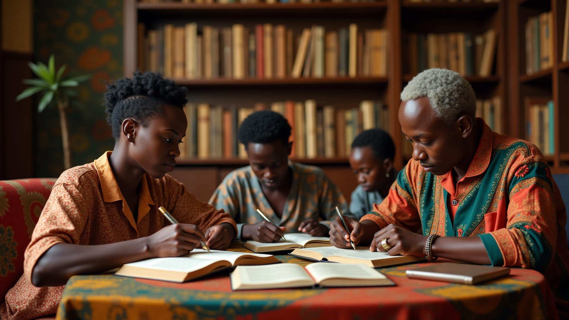 African authors and literary culture